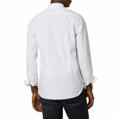 Ted Baker Ted Baker Long Sleeve Shirt Mens for Casual Shirts Colour White -Ted Baker shop online 32682301 xxl a2