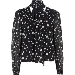 Ted Baker Polka Dot Top for Blouses & Shirts Colour Black