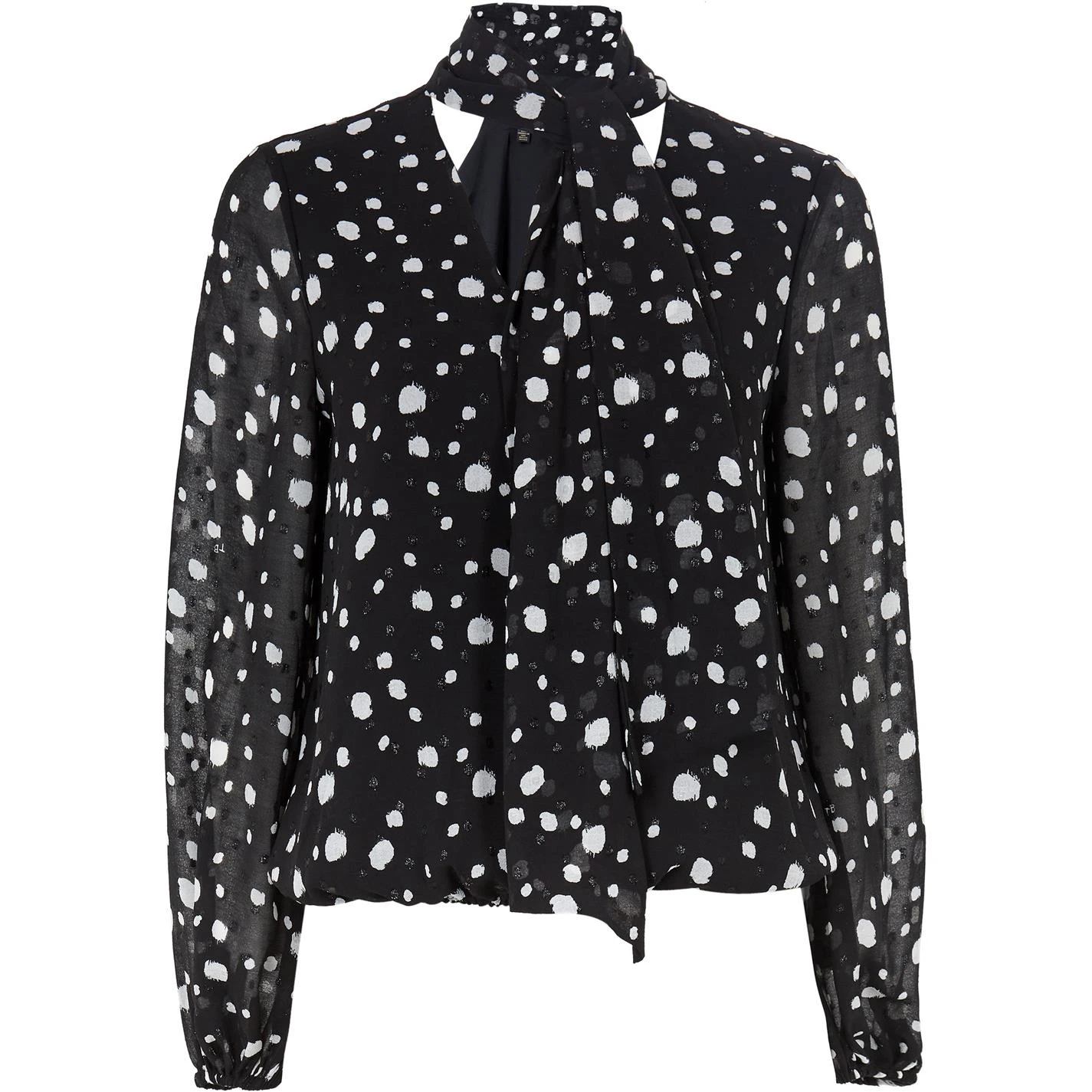 Ted Baker Polka Dot Top for Blouses & Shirts Colour Black 3 Ted Baker Polka Dot Top for Blouses & Shirts Colour Black