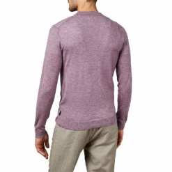 Ted Baker V Neck Jumper for Big & Tall Knitwear Colour Mid Purple -Ted Baker shop online 32684324 xxl a2