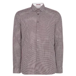 Ted Baker Ted Baker Hareev Long Sleeve Shirt Mens for Casual Shirts Colour Purple