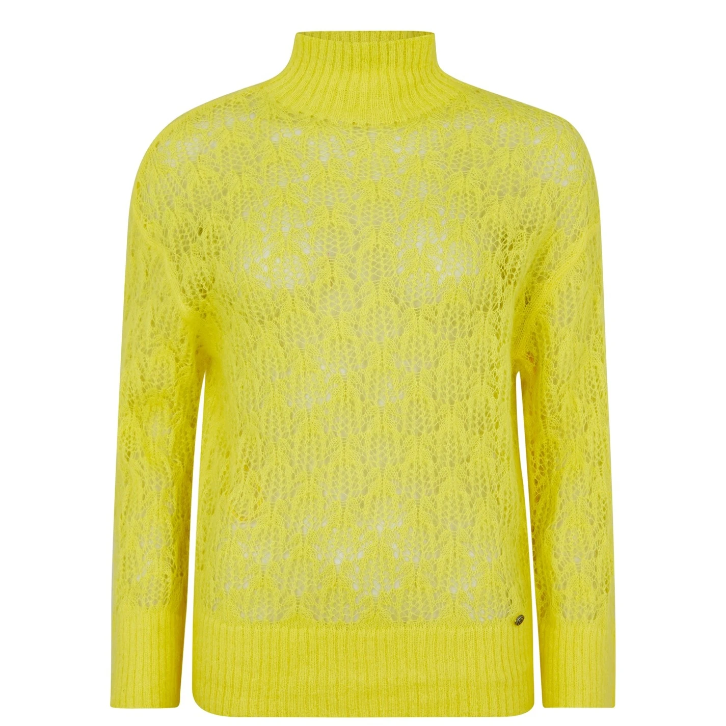 Ted Baker Kcarly Cable Jumper for Knitwear Colour Lt Yellow 3 Ted Baker Kcarly Cable Jumper for Knitwear Colour Lt Yellow