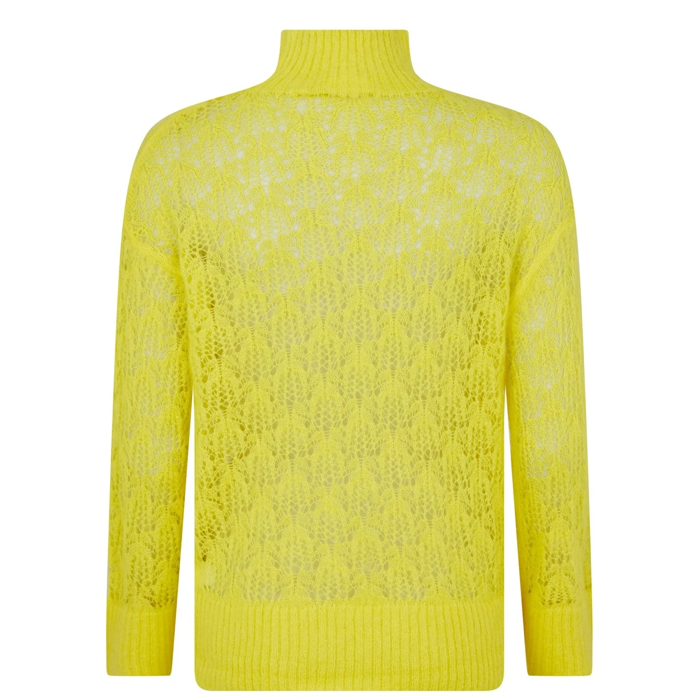 Ted Baker Kcarly Cable Jumper for Knitwear Colour Lt Yellow 4 Ted Baker Kcarly Cable Jumper for Knitwear Colour Lt Yellow - Image 2