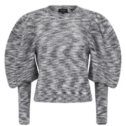 Ted Baker Valma Knit Jumper for Knitwear Colour Dark Grey