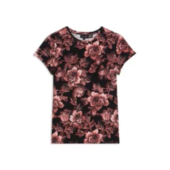 Ted Baker Clari Print Top for Tops Colour Black