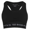 Ted Baker Active Racerback Bra for Sports Bras Colour Black -Ted Baker shop online 34029303 xxl