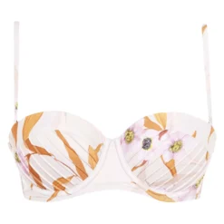 Ted Baker Cabana Bikini Top for Bikinis Colour Lt Pink