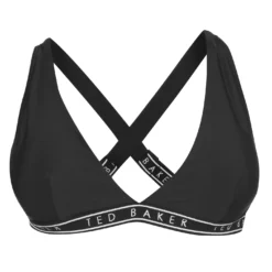 Ted Baker Logo Triangle Top for Bikinis Colour Black