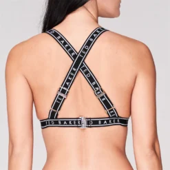 Ted Baker Logo Triangle Top for Bikinis Colour Black -Ted Baker shop online 35026503 xxl a2