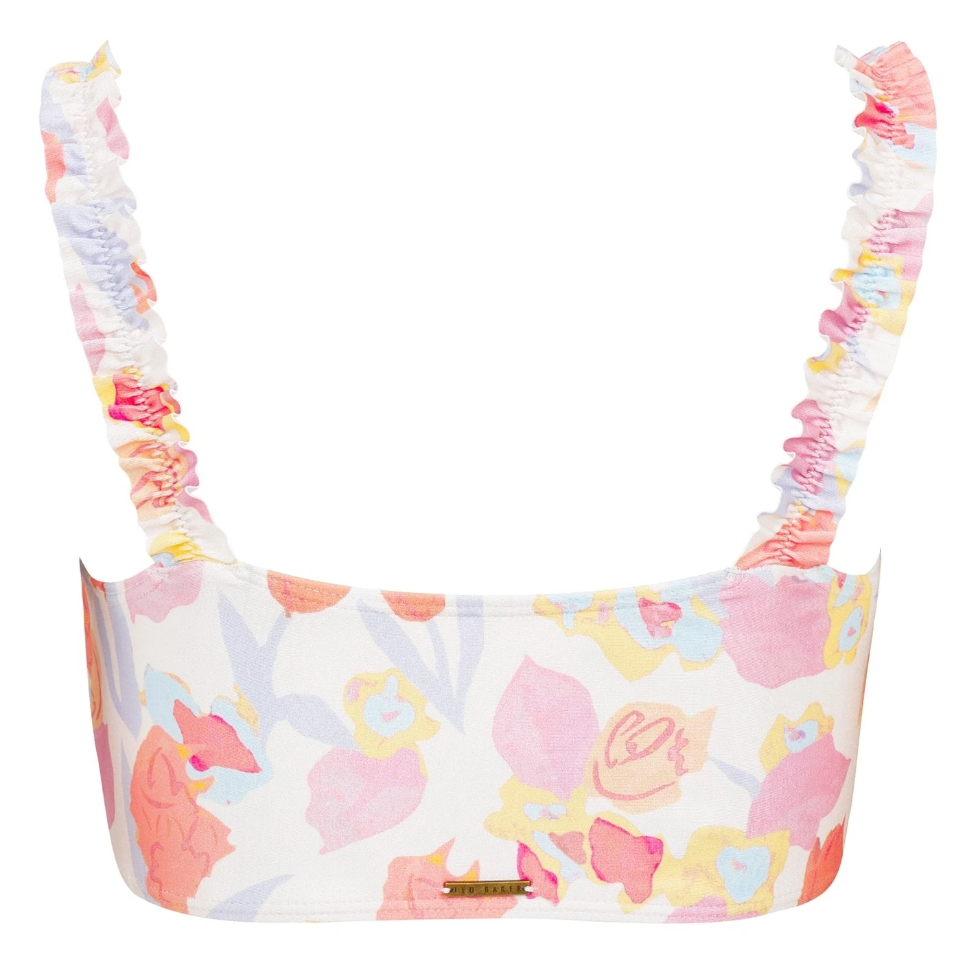 Ted Baker Aimiy Frill Bikini Top for Kaftans & Sarongs Colour Natural 7 Ted Baker Aimiy Frill Bikini Top for Kaftans & Sarongs Colour Natural - Image 5