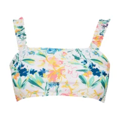 Ted Baker Malray Bikini Bralette for Kaftans & Sarongs Colour White