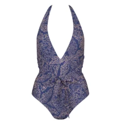 Ted Baker Dainah V Swimsuit for Kaftans & Sarongs Colour Dk-Navy