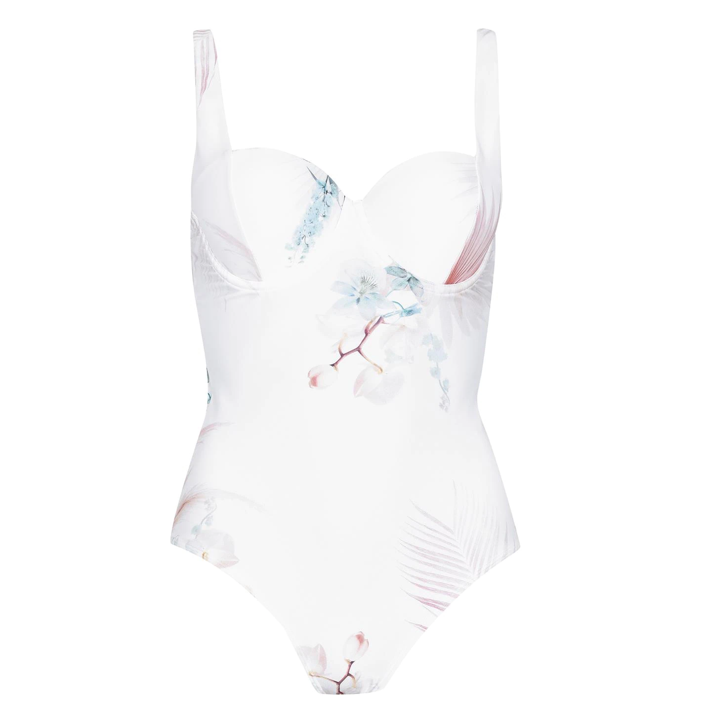 Ted Baker Serene Panel Swimsuit for Bikinis Colour White 3 Ted Baker Serene Panel Swimsuit for Bikinis Colour White