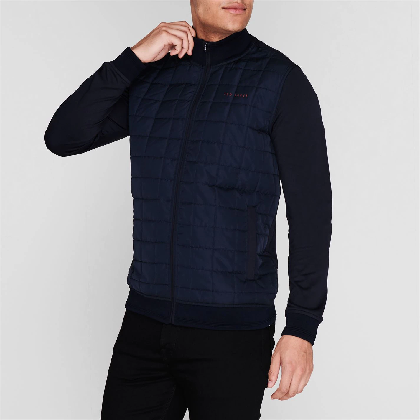 Ted Baker Trolley Long Sleeve Top for Mens Golf Clothing Colour navy 4 Ted Baker Trolley Long Sleeve Top for Mens Golf Clothing Colour navy - Image 2