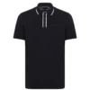 Ted Baker Ted Tipped Polo Shirt for Mens Golf Tops Colour Navy