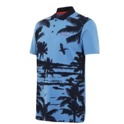 Ted Baker Green Polo Shirt for Mens Golf Tops Colour Navy/Lt Blue -Ted Baker shop online 36214218 xxl a11