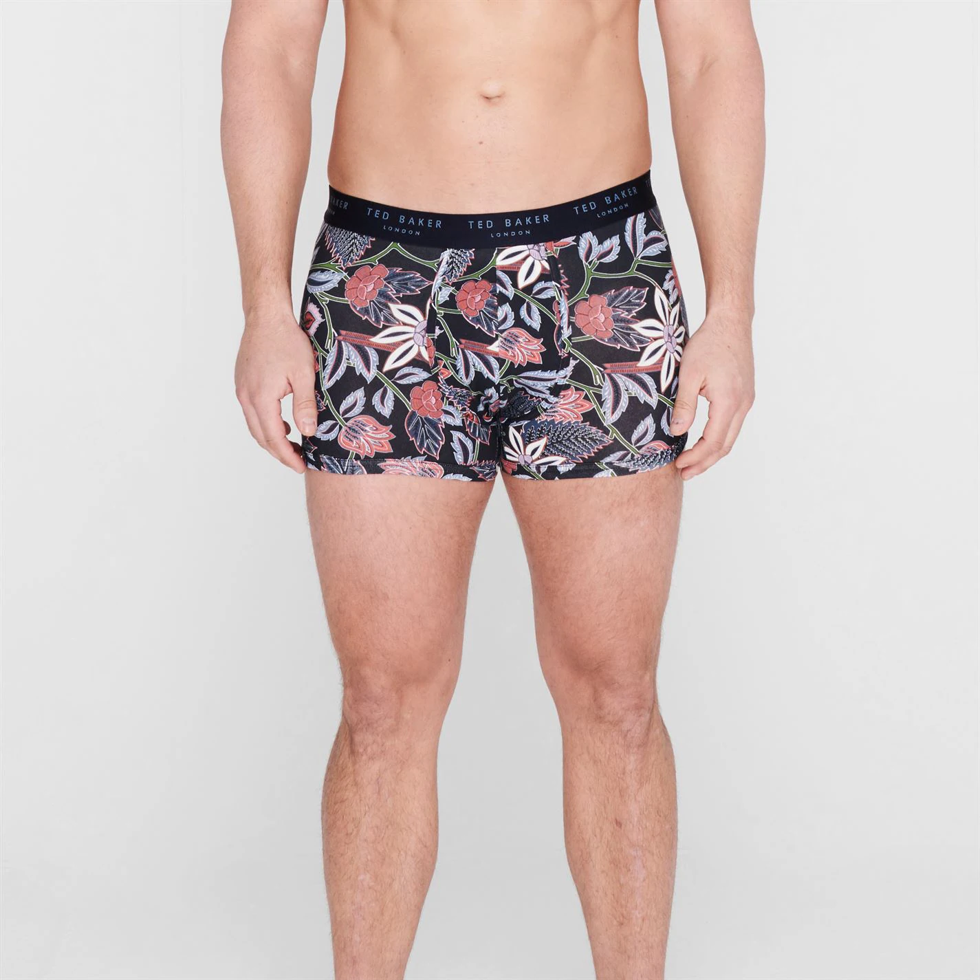 Ted Baker 3 Pack Pattern Trunks for Underwear Colour Benga 4 Ted Baker 3 Pack Pattern Trunks for Underwear Colour Benga - Image 2