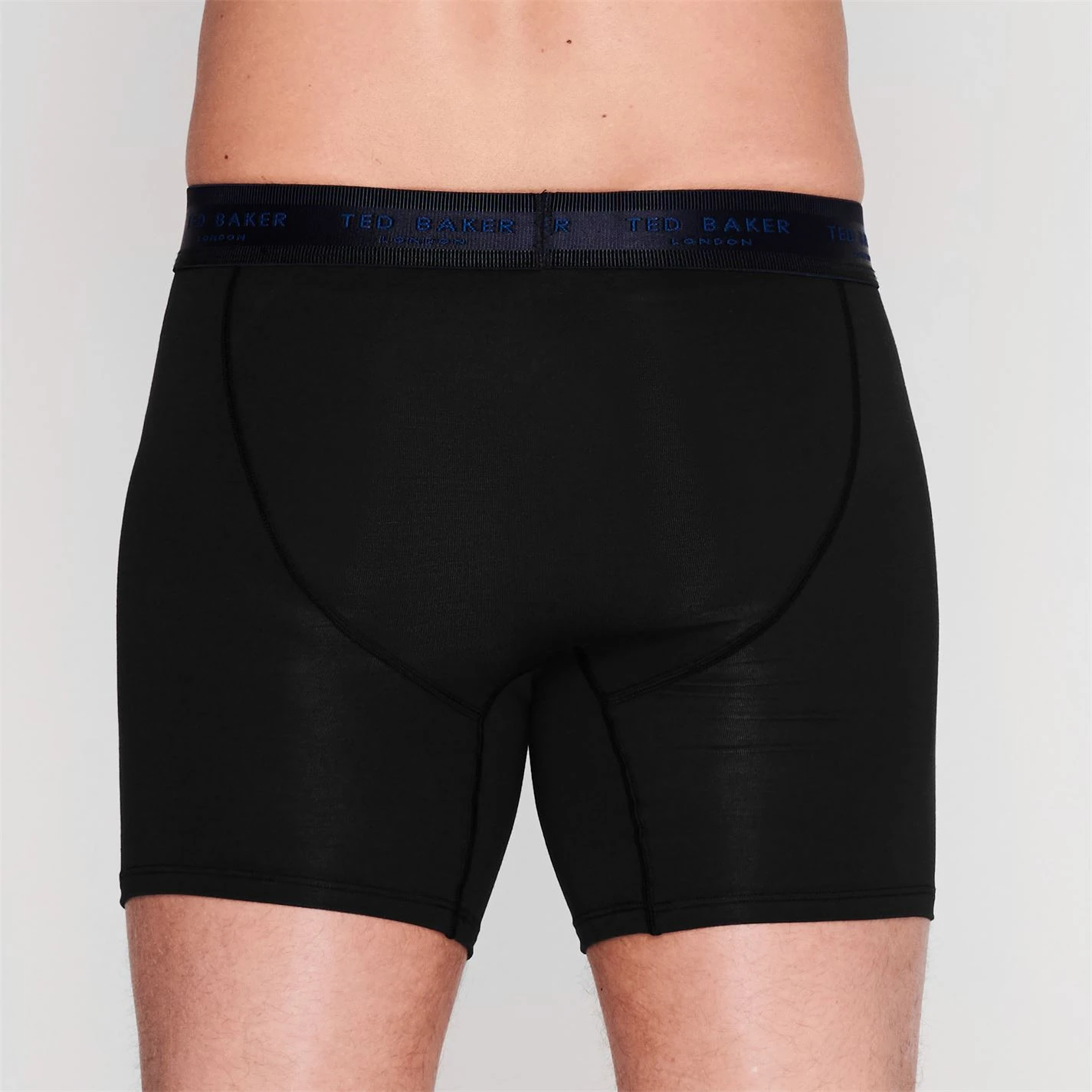 Ted Baker 2 Pack Modal Boxers for Underwear Colour Black BK1001 5 Ted Baker 2 Pack Modal Boxers for Underwear Colour Black BK1001 - Image 3