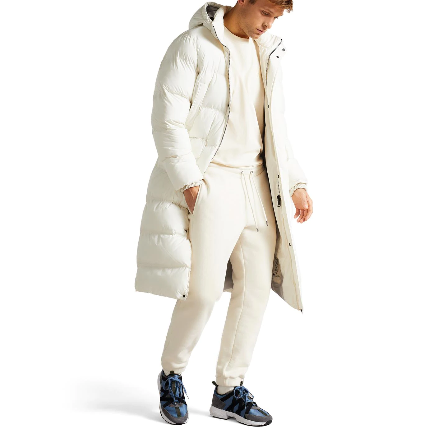 Ted Baker Madan Joggers for Running Trousers Colour Natural 4 Ted Baker Madan Joggers for Running Trousers Colour Natural - Image 2