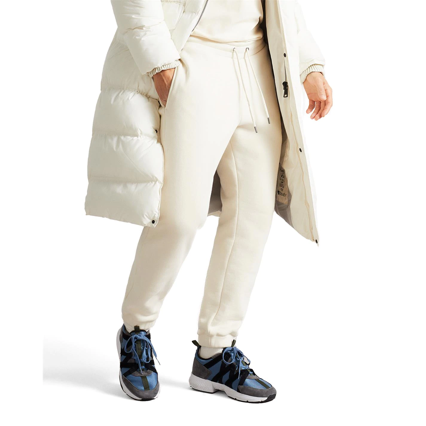 Ted Baker Madan Joggers for Running Trousers Colour Natural 6 Ted Baker Madan Joggers for Running Trousers Colour Natural - Image 4