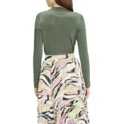 Ted Baker Meenaa Cardigan for Knitwear Colour Olive 8 Ted Baker Meenaa Cardigan for Knitwear Colour Olive -Ted Baker shop online 50092115 xxl a2