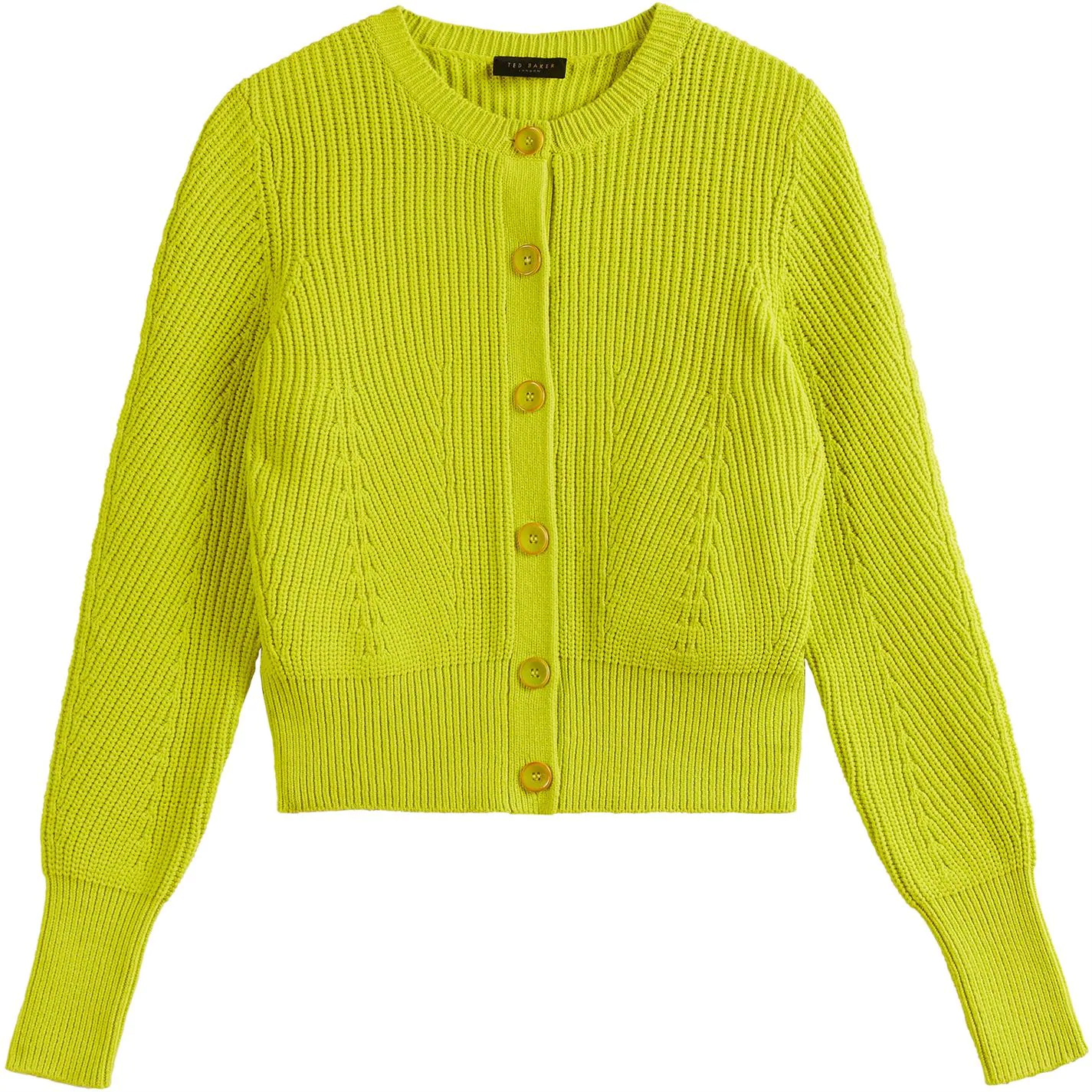 Ted Baker Rocota Cardigan for Knitwear Colour Green 3 Ted Baker Rocota Cardigan for Knitwear Colour Green