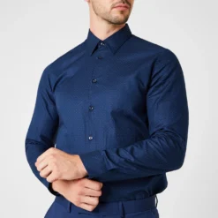 Ted Baker Ted Baker Patterned Shirt for Casual Shirts Colour Navy -Ted Baker shop online 50915918 xxl a3