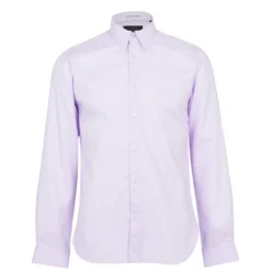 Ted Baker Dalton Slim Fit Long Sleeve Shirt for Casual Shirts Colour Lilac