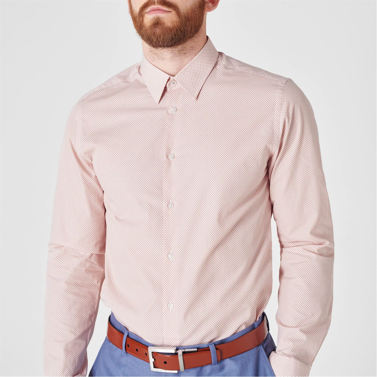 Ted Baker Peddar Shirt for Casual Shirts Colour Peach 6 Ted Baker Peddar Shirt for Casual Shirts Colour Peach - Image 4