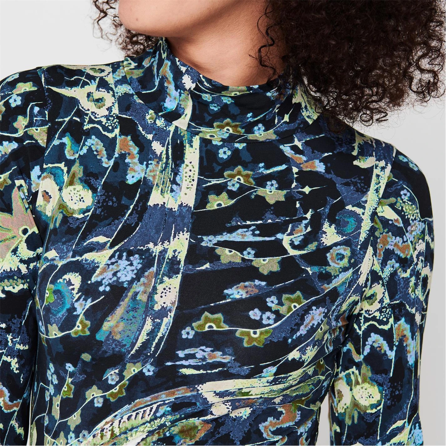 Ted Baker Choiliee High Neck Dress for Dresses Colour Black 6 Ted Baker Choiliee High Neck Dress for Dresses Colour Black - Image 4