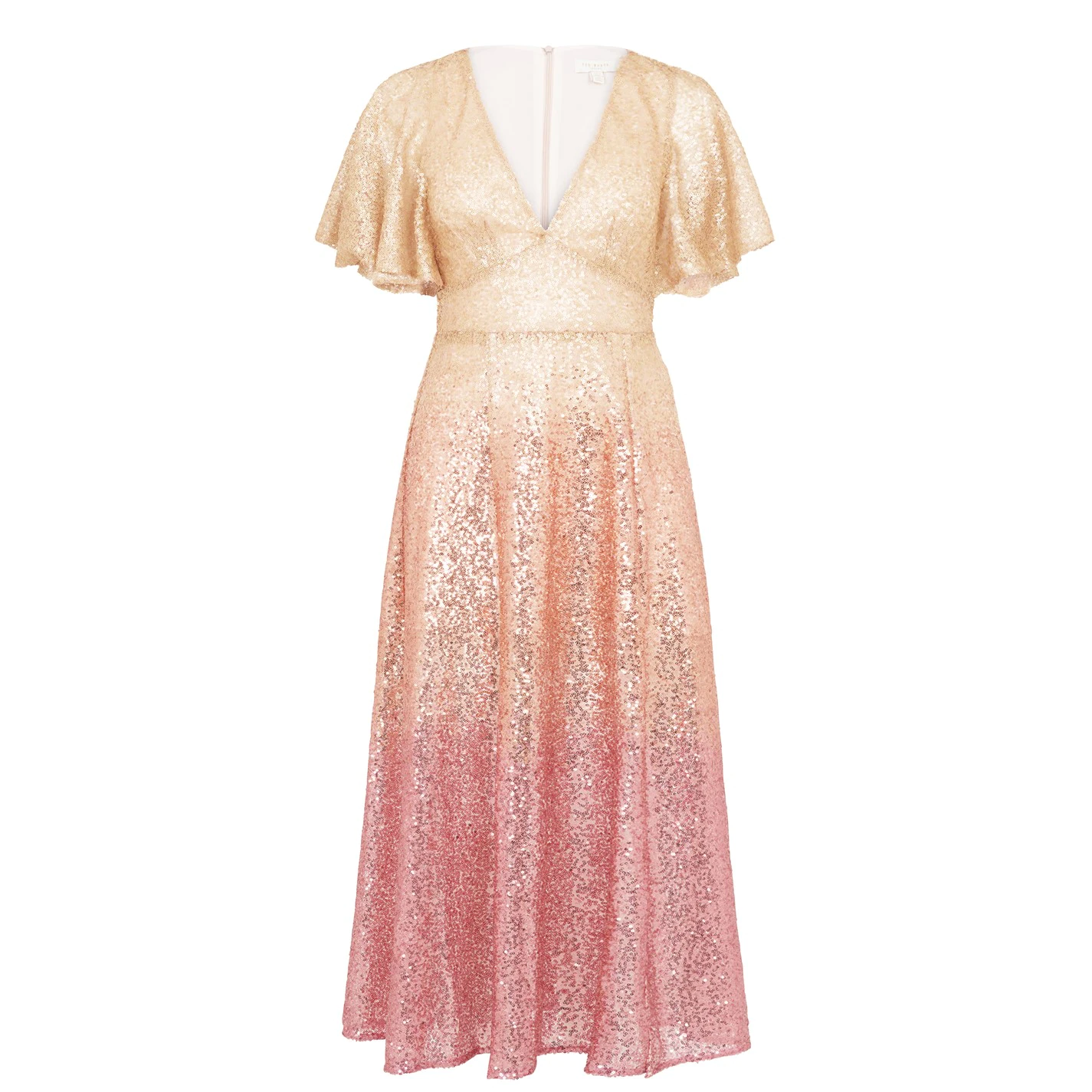 Ted Baker Glitzee Sequin Dress for Dresses Colour Dusky-Pink 3 Ted Baker Glitzee Sequin Dress for Dresses Colour Dusky-Pink