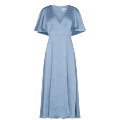 Ted Baker Ted Baker Immie Satin Dress Womens for Bridesmaid Dresses Colour Mid-Blue