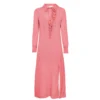 Ted Baker Faith Ruffle Dress for Dresses Colour Mid-Pink