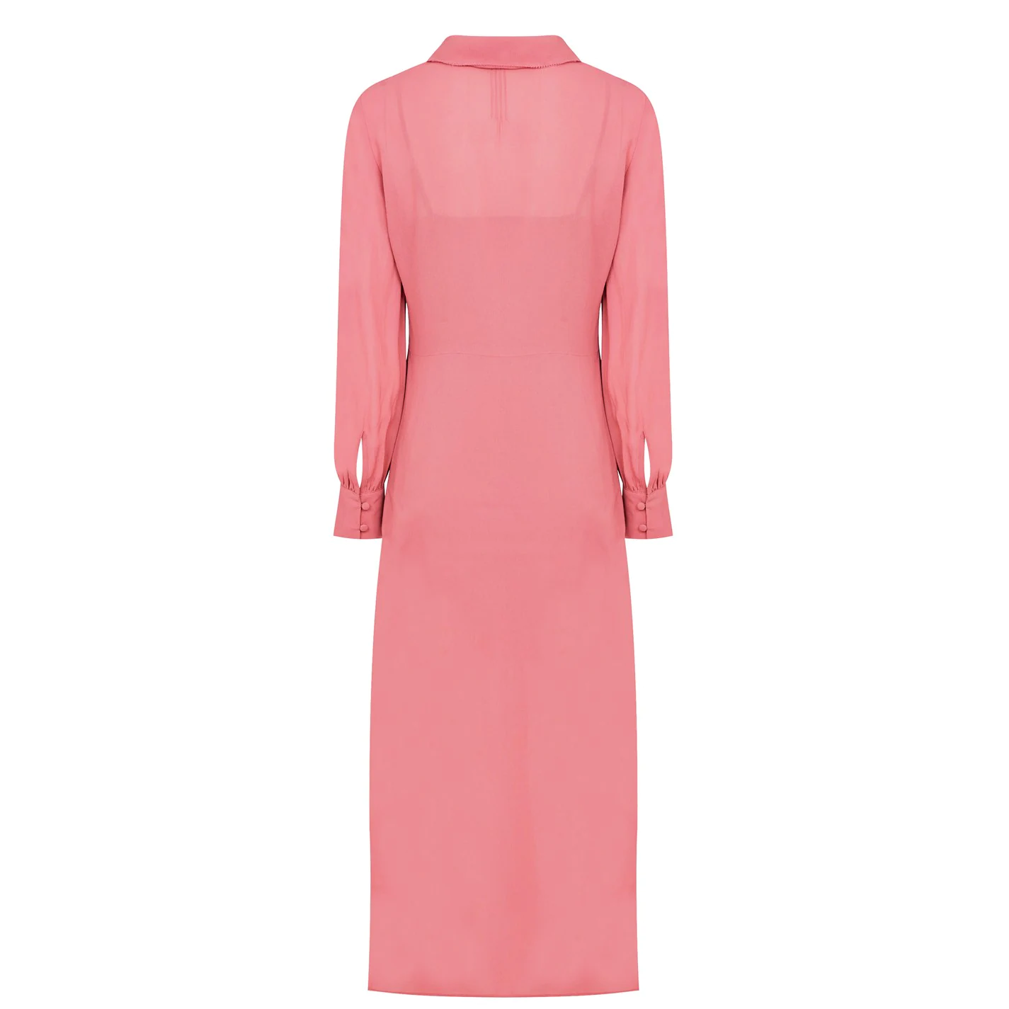 Ted Baker Faith Ruffle Dress for Dresses Colour Mid-Pink 7 Ted Baker Faith Ruffle Dress for Dresses Colour Mid-Pink - Image 5