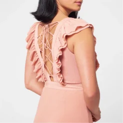 Ted Baker Ashleih Ruffle Dress for Prom Dresses Colour Dusky-Pink 10 Ted Baker Ashleih Ruffle Dress for Prom Dresses Colour Dusky-Pink -Ted Baker shop online 51601806 xxl a3
