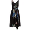 Ted Baker Jamboree V Neck Midi Dress for Wedding Guest Dresses Colour Black -Ted Baker shop online 51602603 xxl