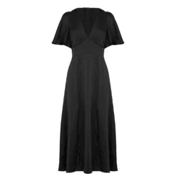 Ted Baker Immie Cape Dress for Dresses Colour Black