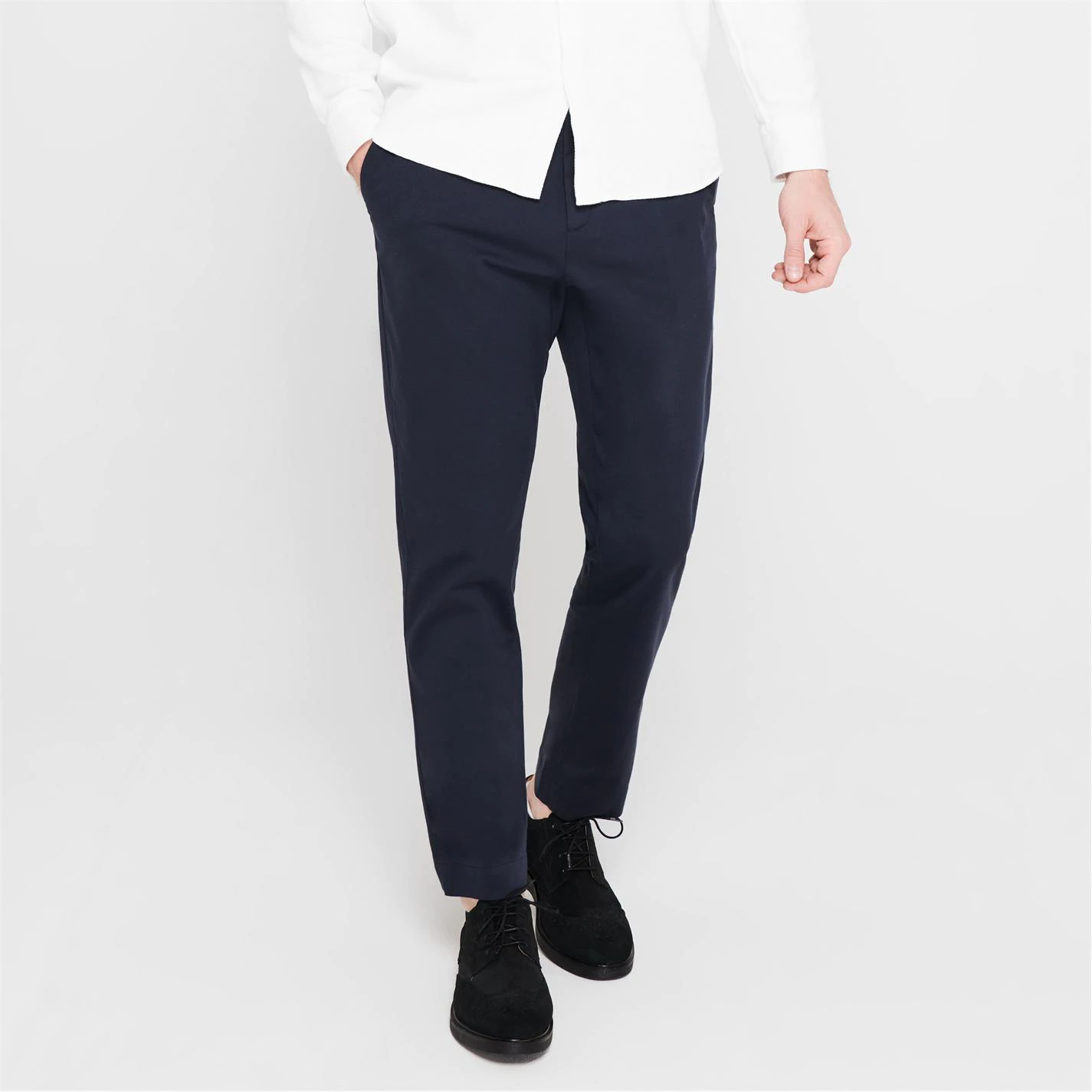 Ted Baker Genbee Chinos for Trousers & Chinos Colour Navy 4 Ted Baker Genbee Chinos for Trousers & Chinos Colour Navy - Image 2