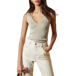 Ted Baker Niyalia Vest for Tops Colour Natural -Ted Baker shop online 52042004 xxl a3
