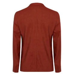 Ted Baker Shutton Wool Linen Mix DB Jacket for Suit Jackets & Blazers Colour Burnt Red -Ted Baker shop online 52044908 xxl a10