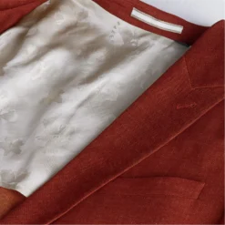 Ted Baker Shutton Wool Linen Mix DB Jacket for Suit Jackets & Blazers Colour Burnt Red -Ted Baker shop online 52044908 xxl a6