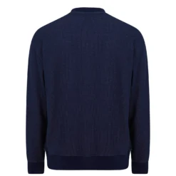 Ted Baker Carick Embroidered Jumper for Big & Tall Colour Navy -Ted Baker shop online 52233318 xxl a10