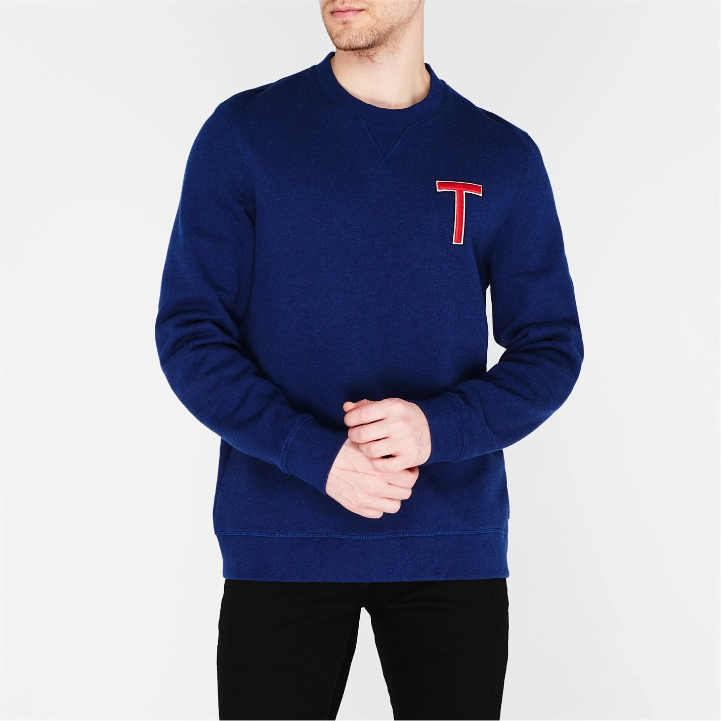 Ted Baker Welloe Sweatshirt for Big & Tall Colour Navy 4 Ted Baker Welloe Sweatshirt for Big & Tall Colour Navy - Image 2