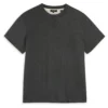 Ted Baker Roscrow Short Sleeve Sweatshirt for Big & Tall Knitwear Colour Charcoal