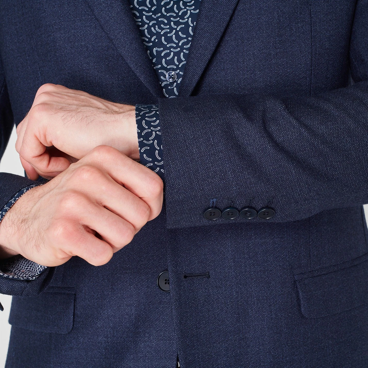 Ted Baker Orwell Suit Jacket for Complete Suits Colour Navy 6 Ted Baker Orwell Suit Jacket for Complete Suits Colour Navy - Image 4