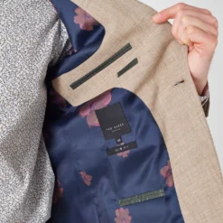 Ted Baker Reyton Suit Jacket for Complete Suits Colour Oatmeal -Ted Baker shop online 52580304 xxl a4