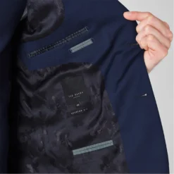 Ted Baker Perthjr Regular Fit Twill Suit Jacket for Complete Suits Colour Blue -Ted Baker shop online 52581002 xxl a4