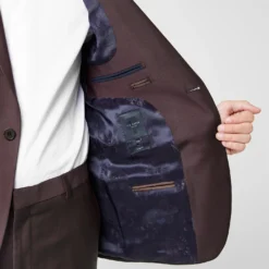 Ted Baker Ted Baker Merlot Blazer Jacket for Suit Jackets & Blazers Colour Burgundy -Ted Baker shop online 52585508 xxl a4