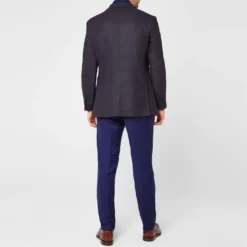 Ted Baker Structured Flannel Jacket for Suit Jackets & Blazers Colour Blue -Ted Baker shop online 52585918 xxl a2