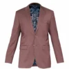 Ted Baker Twill Jacket for Big & Tall Suit Jackets Colour Dusky Pink -Ted Baker shop online 52621806 xxl